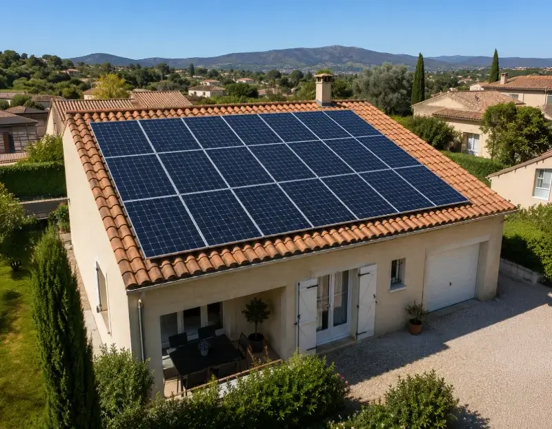 Prime à l'autoconsommation panneaux solaires Estancarbon — aide financière de l'État